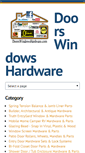 Mobile Screenshot of doorswindowshardware.com